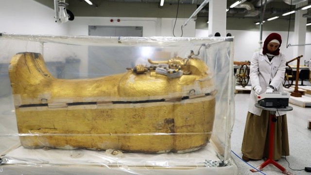Peti mati Tutankhamun.