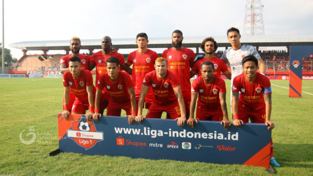 Skuat Kalteng Putra di Liga 1 2019. Foto: Dok. PT LIB