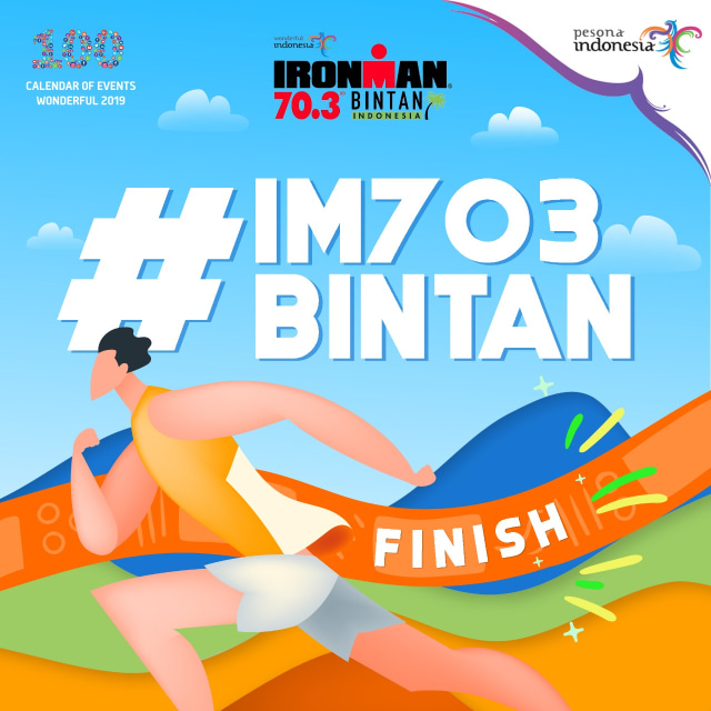 Iron Man 70.3 dan Bintan Marathon Targetkan 5000 Kunjungan Wisman