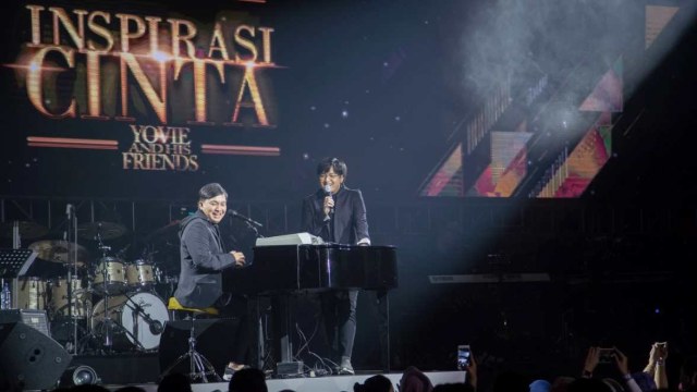 Konser 'Inspirasi Cinta, Yovie and His Friends', di Grand City Mall Surabaya, Rabu (7/8). Foto: Dok. Istimewa