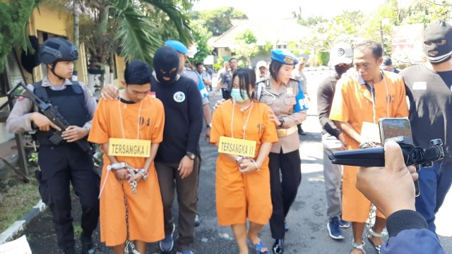 3 pengedar narkoba di Klungkung ditangkap Polres Klungkung (kanalbali/KR7)