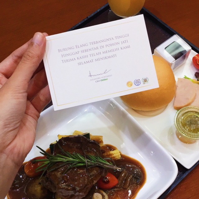 Dining Experience, Layanan Citilink yang Bisa Kreasikan Menu Sendiri (437906)