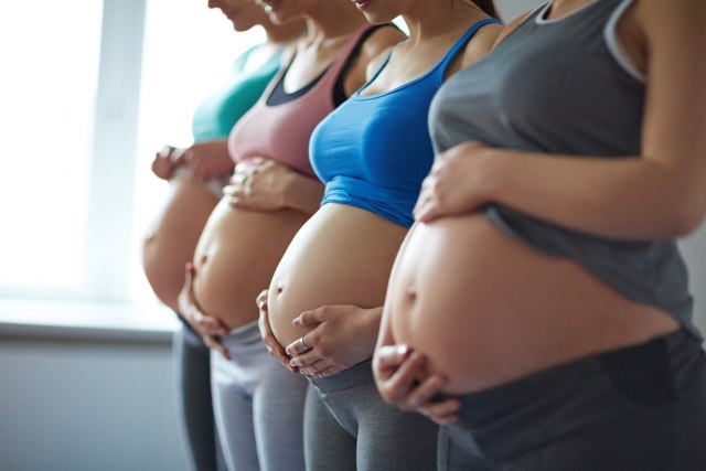 Perubahan bentuk tubuh ibu hamil