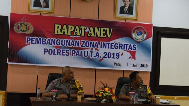 Polres Palu Mulai Terapkan Zona Integritas Menuju Bebas Korupsi