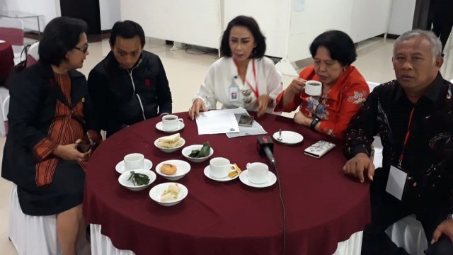 Jajaran Panitia Seleksi Calon Pimpinan Komisi Pemberantasan Korupsi (Pansel KPK). Foto: Abyan Faisal Putratama/kumparan