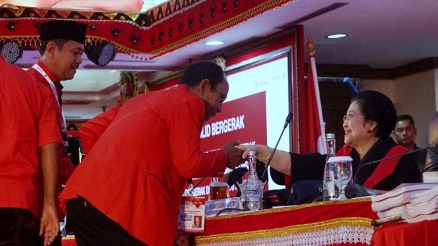 Foto: Kongres V PDIP di Bali Berakhir (183113)
