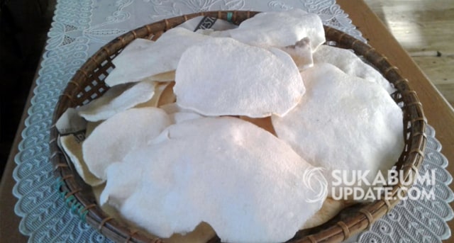 Kerupuk gadung yang siap untuk dinikmati. | Sumber Foto:CRP 2