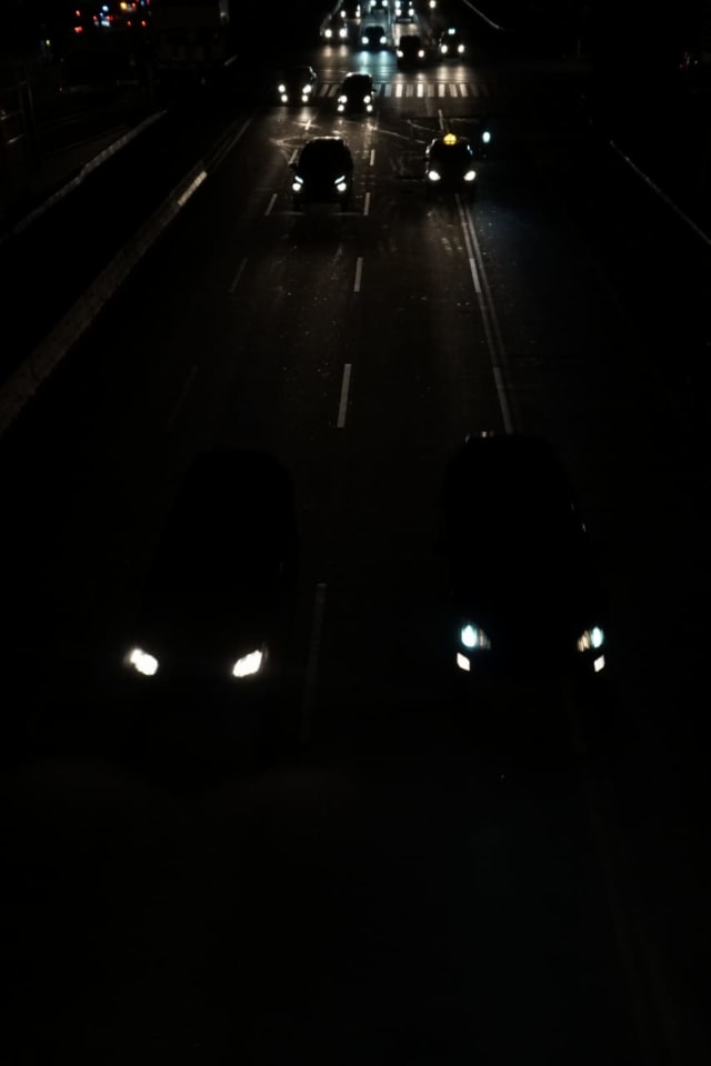 Blackout, Mati listrik massal, lalu lintas