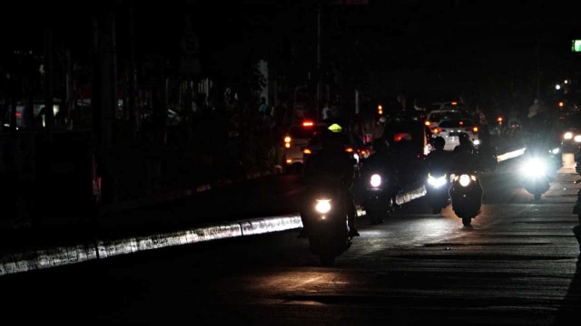 Blackout, Mati listrik massal, lalu lintas