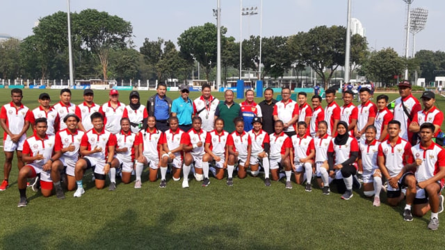 Skuat Indonesia di Asia Rugby Sevens Trophy 2019. Foto: DOK. PB Persatuan Rugby Union Indonesia