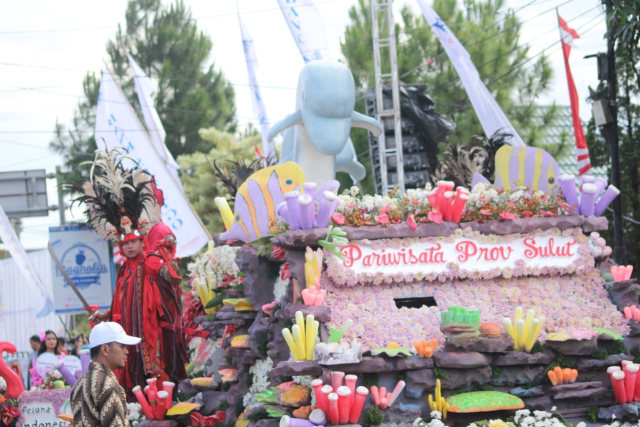 com-Tomohon International Flower Festival (TIFF) 2019 Foto: Dok. Kementerian Pariwisata