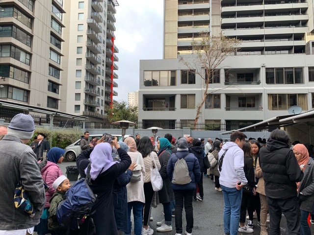 Suasana usai Salat Idul Adha di Melbourne, Australia. Foto: Dok. Pribadi