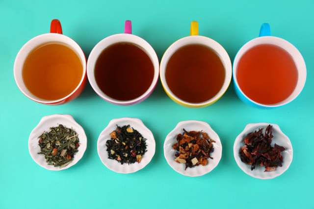 Ilustrasi macam-macam teh Foto: Shutter Stock