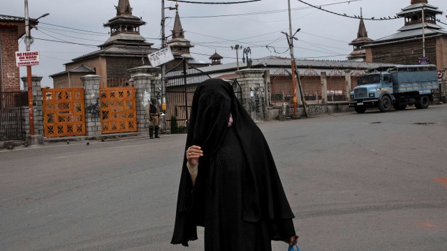 Suasana Idul Adha di Kashmir. Foto: Reuters