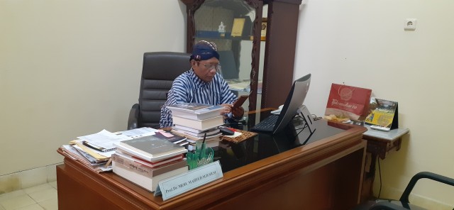 Mantan Ketua Mahkamah Konstitusi, Mahfud MD. Foto: erlm