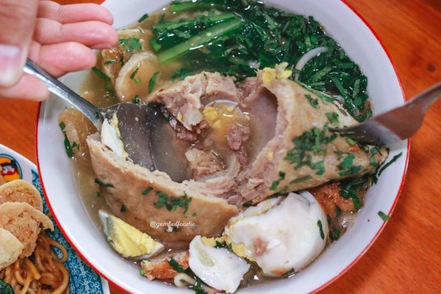 Menjajal Keunikan Bakso Tumpeng Khas Yogyakarta