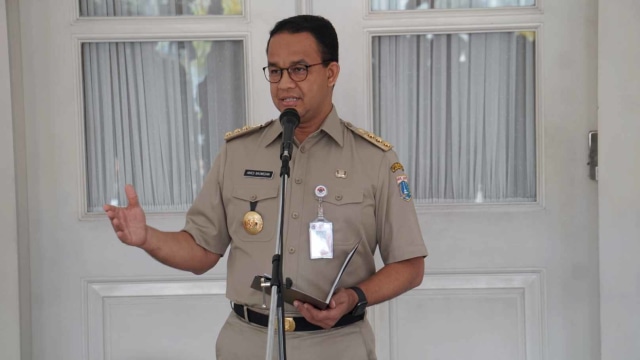 Gubernur DKI Jakarta Anies Baswedan.. Foto: Iqbal Firdaus/kumparan