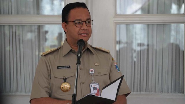 Gubernur DKI Jakarta Anies Baswedan. Foto: Iqbal Firdaus/kumparan