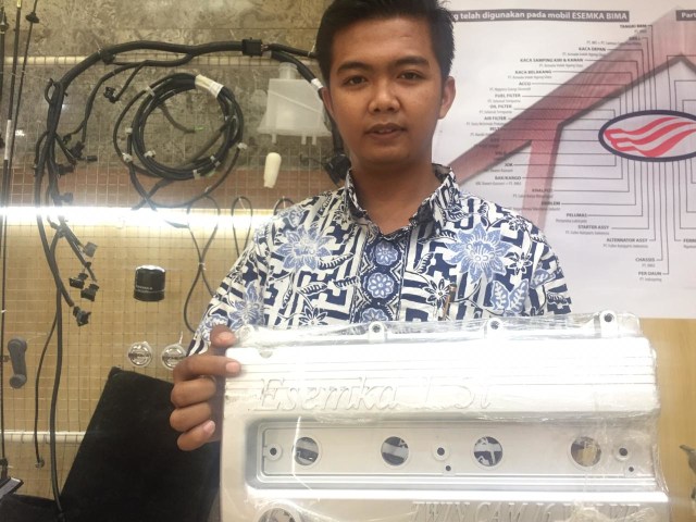 Komponen Esemka yang Diproduksi PT Solo Manufaktur Kreasi