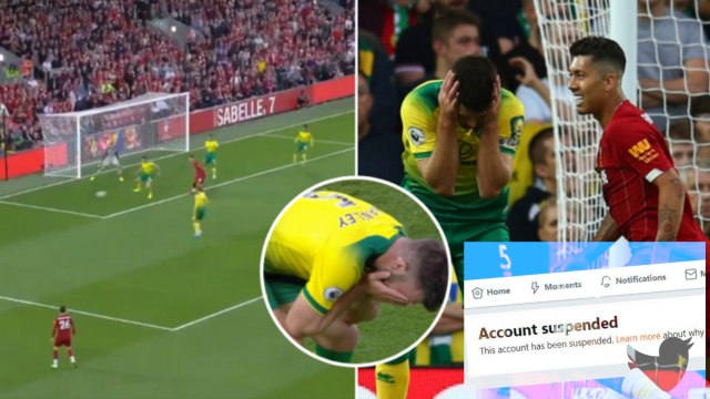 Gol Perdana di Liga Inggris tercipta hasil dari bunuh diri pemain Norwich City Grant Hanley. Foto: The Sport Bible