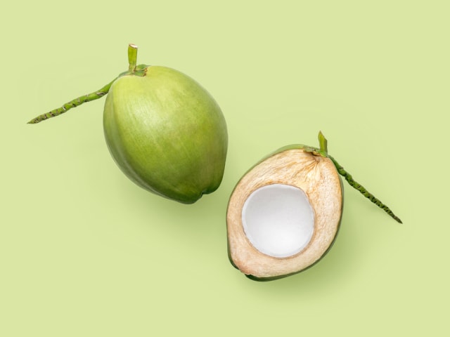 Ilustrasi kelapa hijau Foto: Shutterstock