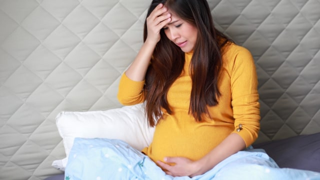 ibu hamil sakit Foto: Shutterstock