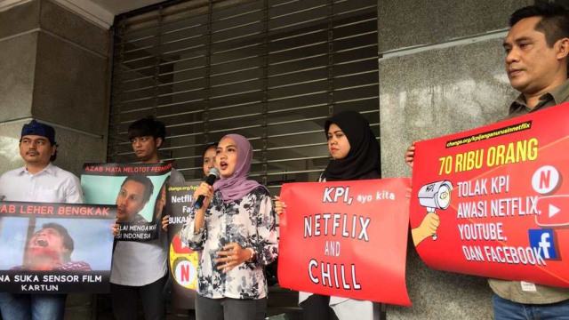 #KPIJanganUrusinNetflix, KPI, Aksi menolak KPI awasi Netflix hingga Youtube