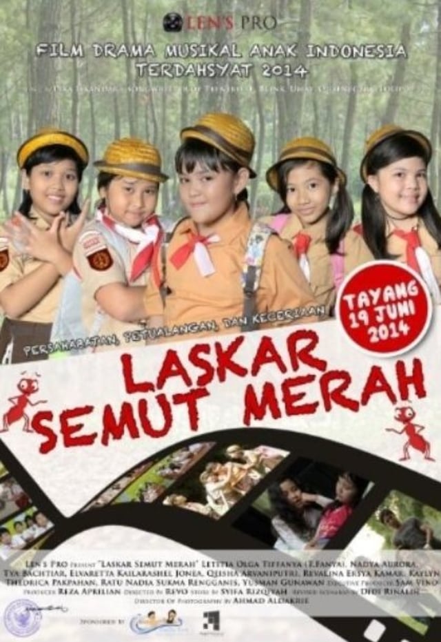 Cover film 'Laskar Semut Merah'. (Foto: Instagram/Film Nasional)