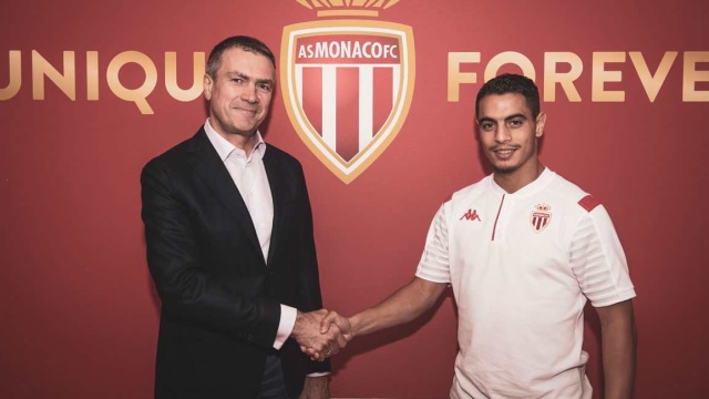 Wissam Ben Yedder (kanan) resmi diperkenalkan As Monaco. Foto: Dok. As Monaco