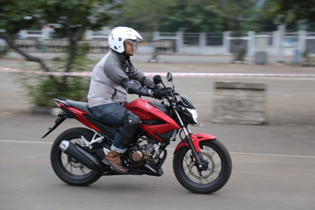 Test ride Honda CB150R StreetFire. Foto: Istimewa