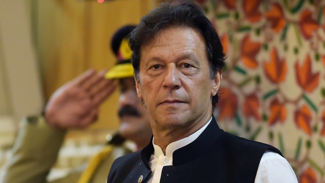 Perdana Menteri Pakistan, Imran Khan. Foto: AFP/AAMIR QURESHI