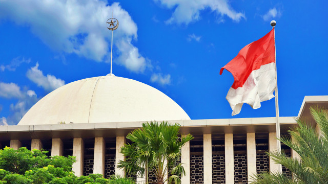 Masjid nasional negara Indonesia, Istiqlal. Foto: Shutterstock