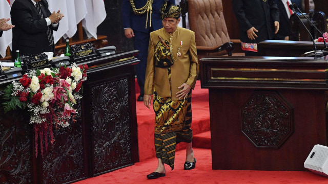 Presiden Joko Widodo, Sidang Tahunan DPD-DPR
