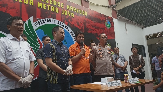 Preskon rilis narkoba Rio Reifan, Jumat (16/8)