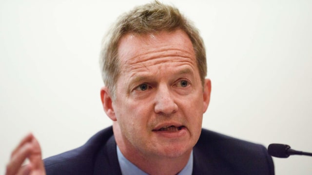 CEO Cathay Pacific, Rupert Hogg. Foto: AFP/Anthony WALLACE