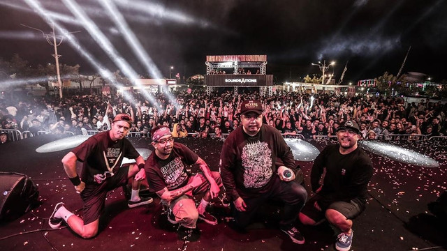 Penampilan band Seringai. Foto: Instagram/@seringai_official