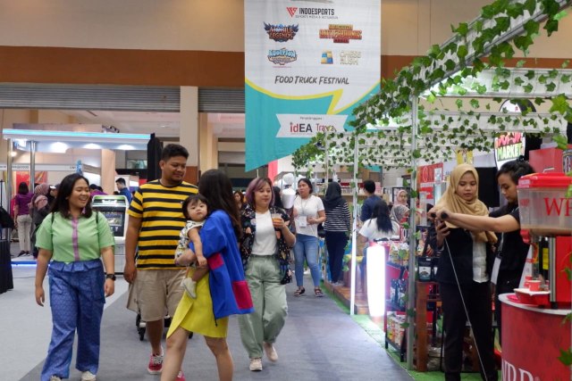 Pasar idEA, pameran e-commerce pertama di Indonesia yang berlangsung dari 15-18 Agustus 2019 ini menargetkan 120.000 pengunjung dalam 4 hari penyelenggaraannya 