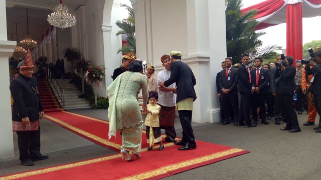 Upacara HUT ke-74 RI di Istana Merdeka, Jokowi