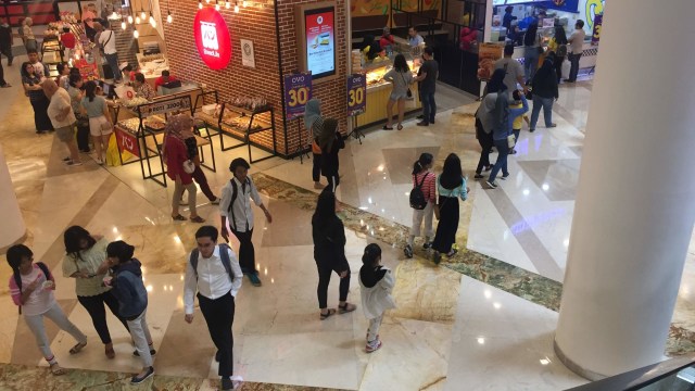 Suasana pengunjung di Mall Gandaria City. Foto: Elsa Toruan/kumparan