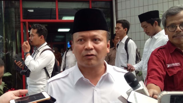 Wakil Ketua Umum DPP Gerindra Edhy Prabowo. Foto: Aprilandika Pratama/kumparan