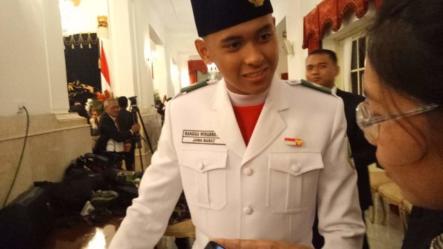 Rangga, sepeda, Presiden Joko Widodo