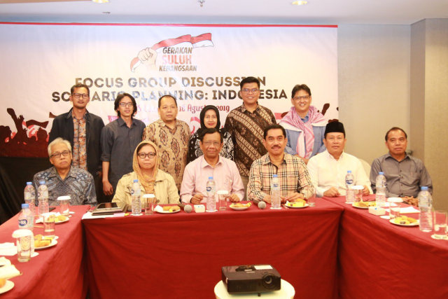 com-BNPT, Focus Group Discussion (FGD) Scenario Planning Workshop on Indonesia Foto: Dok. BNPT