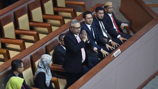 LIPUTAN KHUSUS, Komisi Penyiaran Indonesia, Calon anggota Komisi Penyiaran Indonesia (KPI) Pusat periode 2019-2022 mengikuti Rapat Paripurna DPR