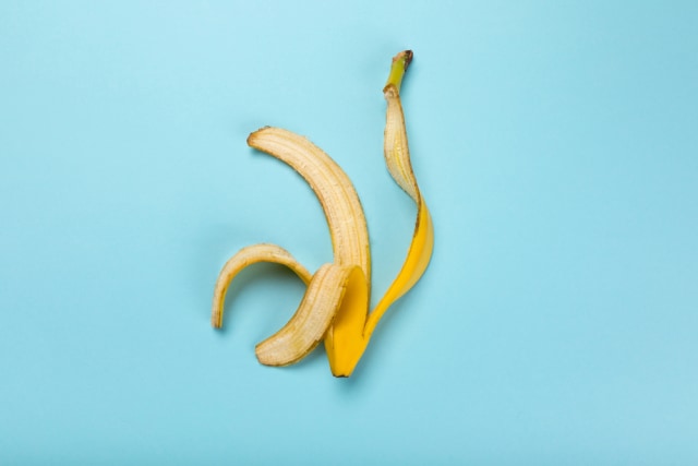 Ilustrasi kulit pisang Foto: Shutterstock