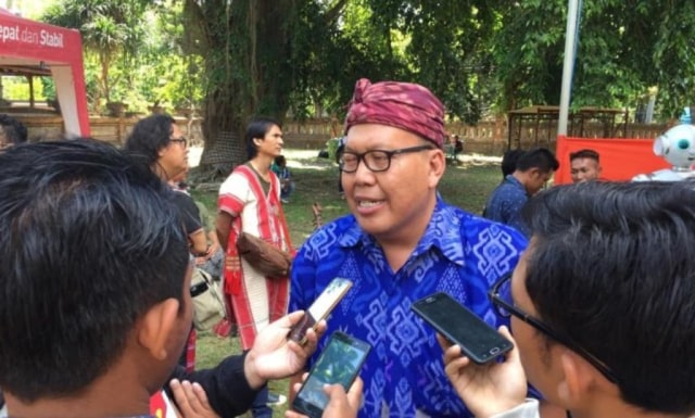 Nyoman Mardika, pelapor kasus di Desa Dauh Puri Klod, Denpasar (kanalbali/IST)