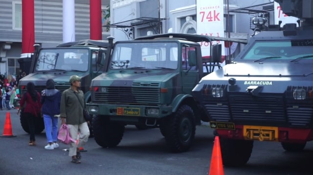 Kendaraan yang biasa digunakan TNI Polri dalam sistem pertahanan Indonesia. Foto: adn.
