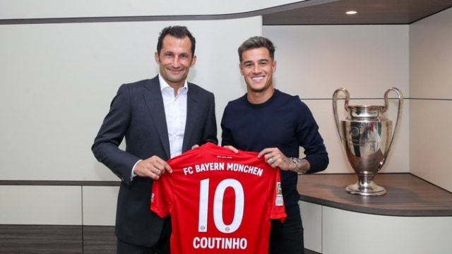 Philippe Coutinho resmi bergabung dengan Bayern Muenchen. Foto: Dok. Bayern Muenchen