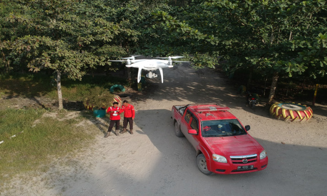Pentingnya Drone dalam Hadapi Si Jago Merah di Riau (472267)