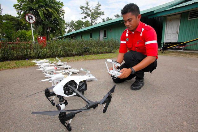 Pentingnya Drone dalam Hadapi Si Jago Merah di Riau (472268)