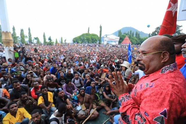 Gubernur Papua, Lukas Enembe. (Dok: Dian Mustikawati)
